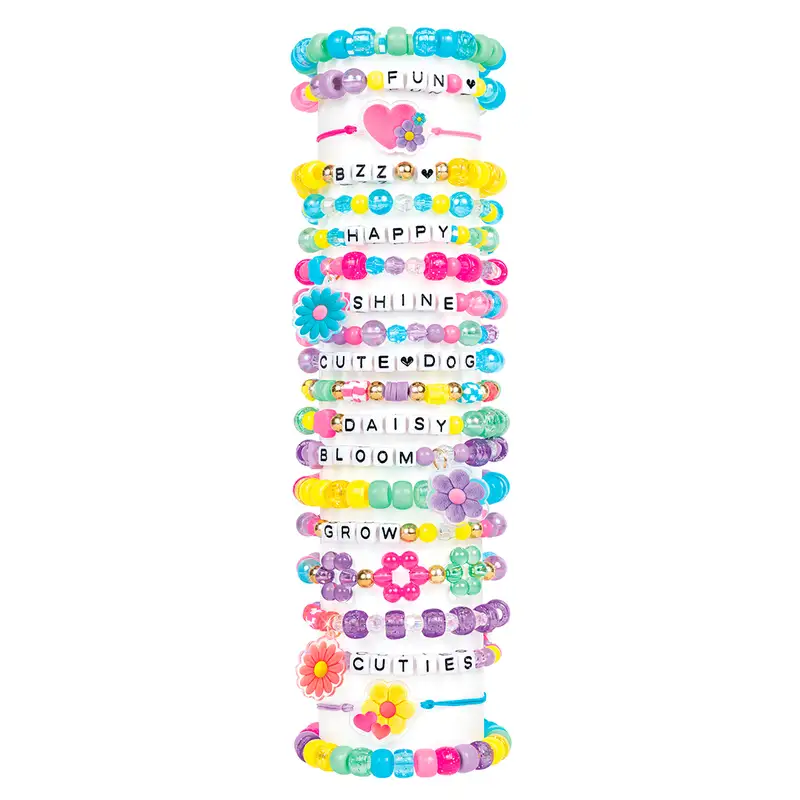 Make It Real Diy 1738 Torre Floral Para Almacenamiento De Cuentas