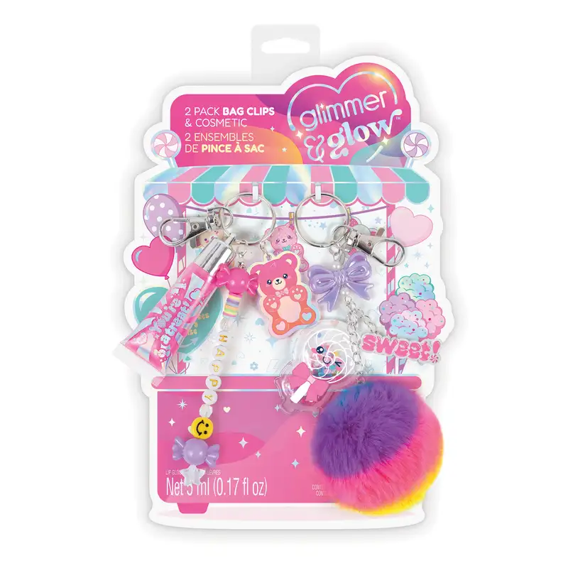Make It Real Diy 70004 Paquete De 2 Clips Para Bolsas Y Cosmeticos
