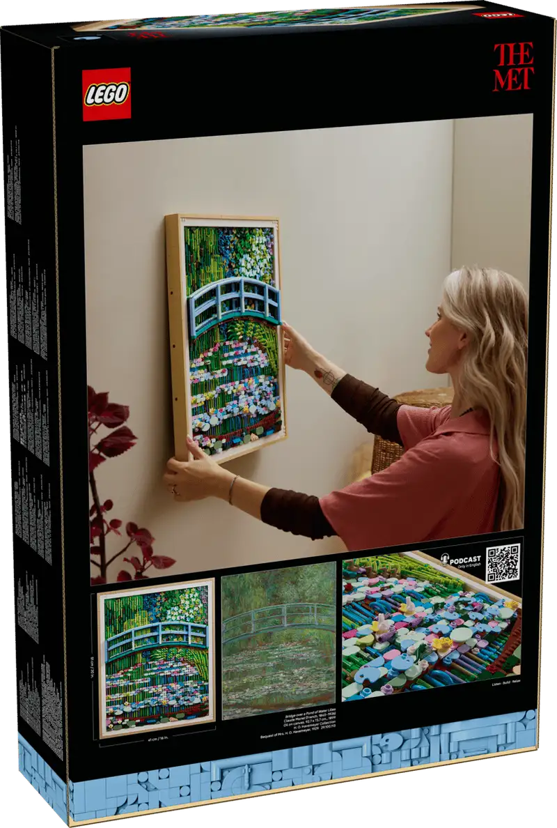 Lego Art 31220 Claude Monet: Puente Sobre Estanque De Nenufares
