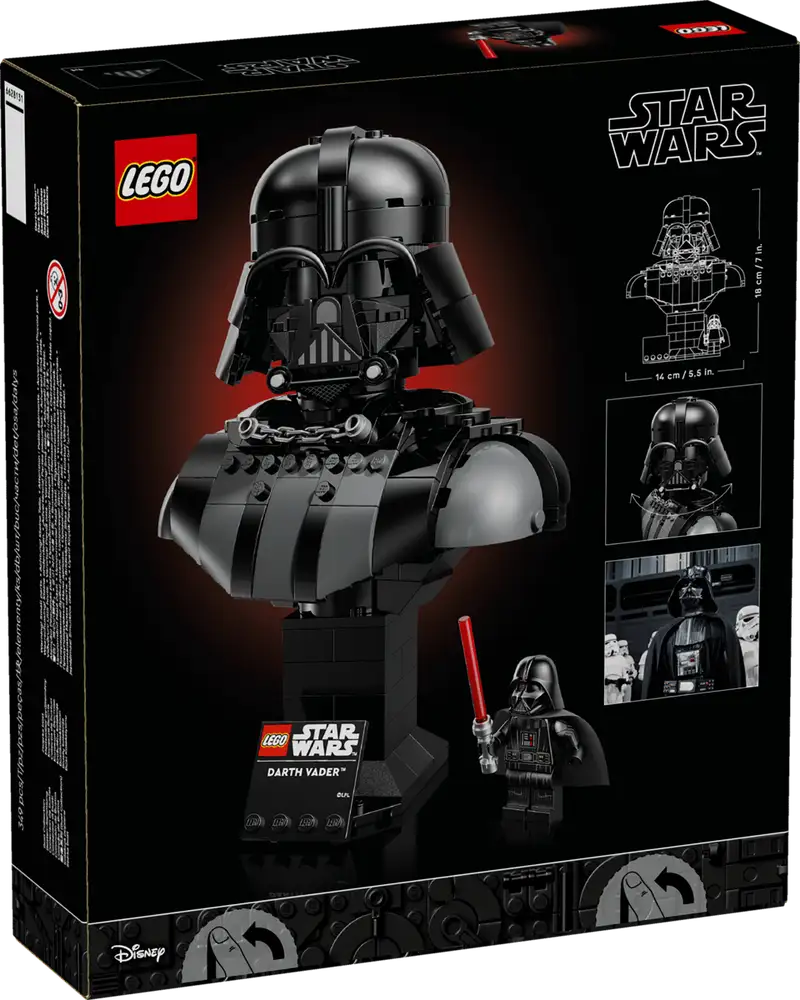 Lego Star Wars 75439 Busto De Darth Vader