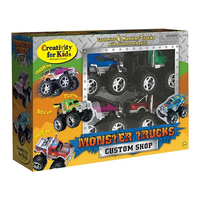 CREATIVITY FOR KIDS 1166000 Monster Truck Custom Shop