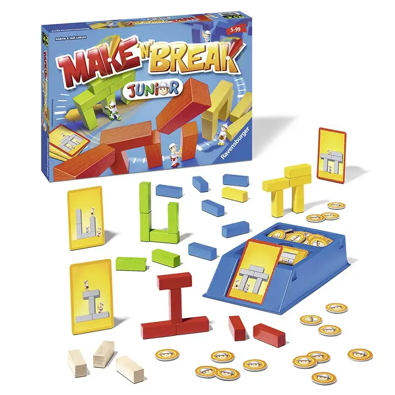 Ravensburger Games 22009 Juego De Mesa Make 'N' Break Junior