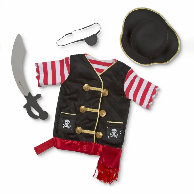MELISSA & DOUS PIRATE ROLE PLAY COSTUM SET - ROLE PLAY SET (4848)