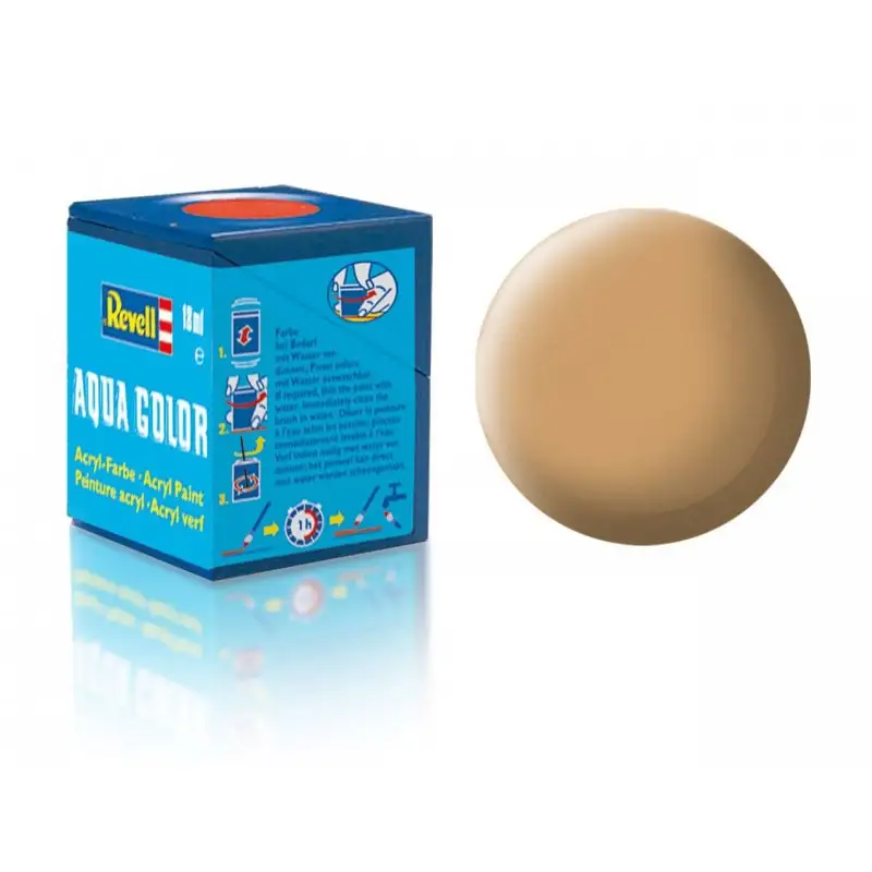 REVELL Pintura Aqua Color 17 Cafe Africa Mate 18 mL
