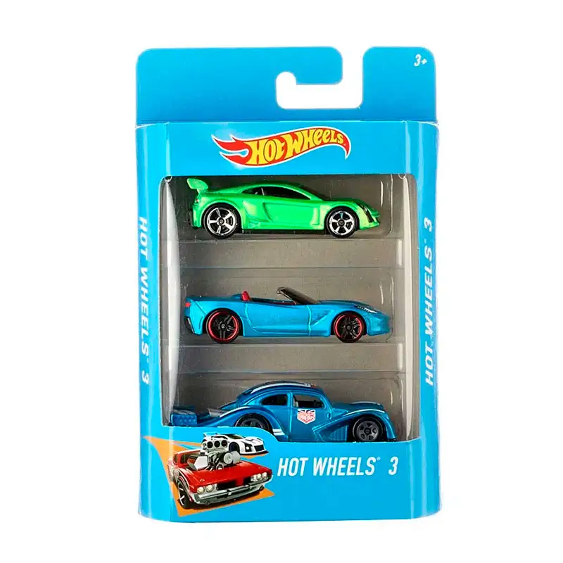 Mattel Hot Wheels K5904 Vehiculos 3 Pack