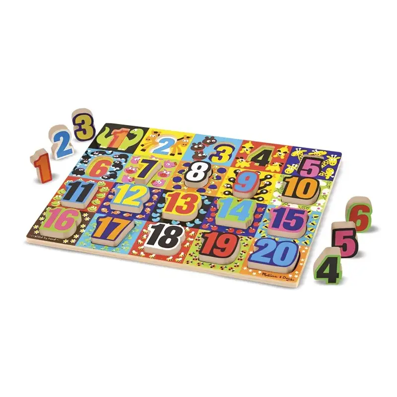 MELISSA & DOUG Rompecabeza 3832 Jumbo Numbers Puzzle