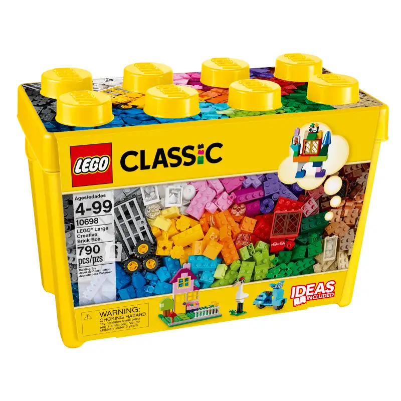 Lego Ideas 10698 Caja De Ladrillos Creativos Grande