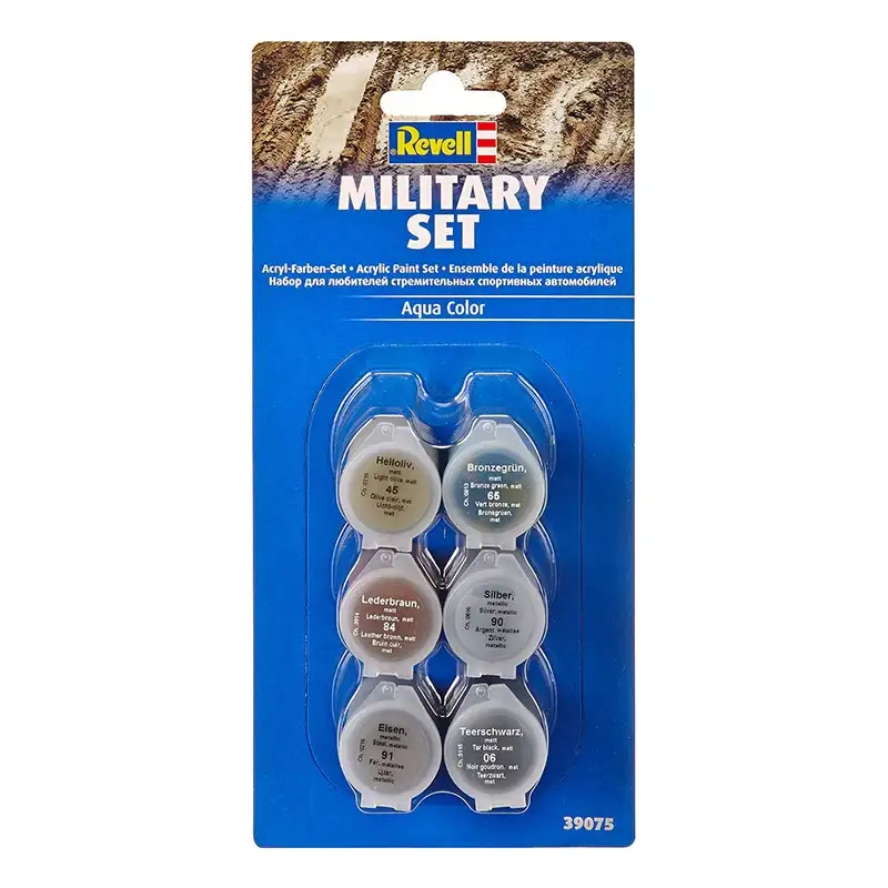 Revell Accesorio Standard 39075 Set 6 Colores Militares