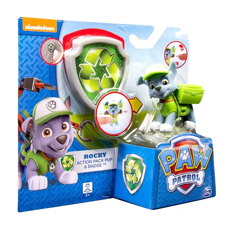 BOING TOYS Paw Patrol 6022626 Figura de Acción Patrulla Canina Rocky