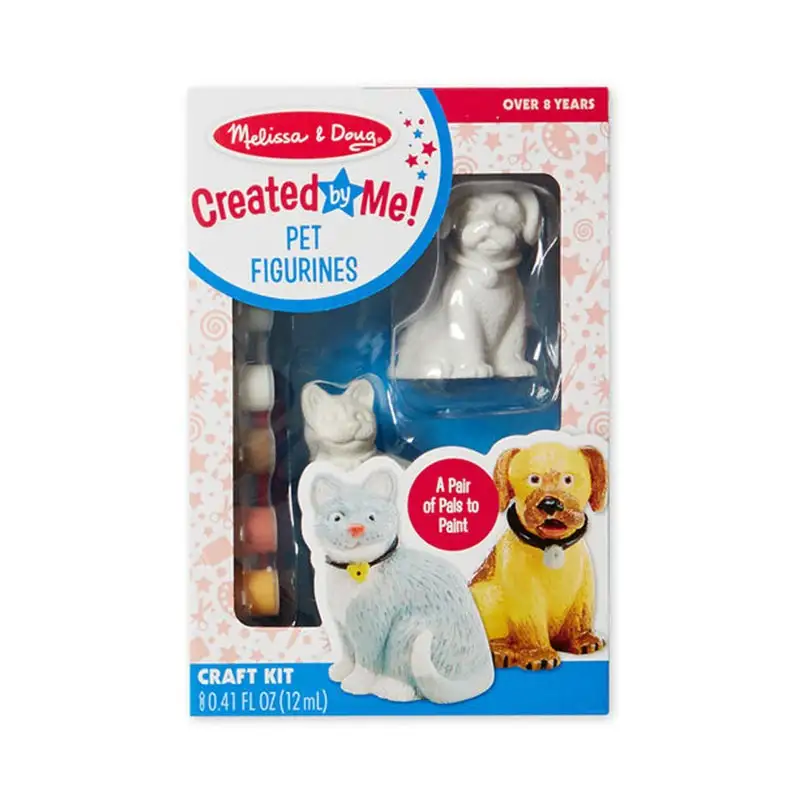 MELISSA & DOUG Arte y Manualidad 8866 Pet Figurines