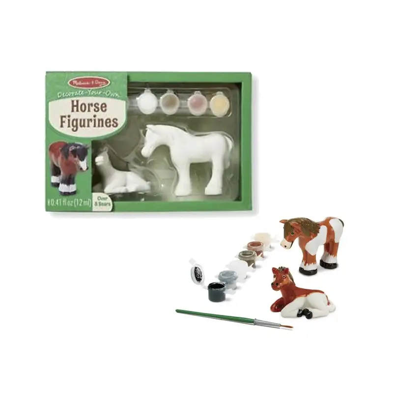 MELISSA & DOUG Arte y Manualidad 8867 Horse Figurines