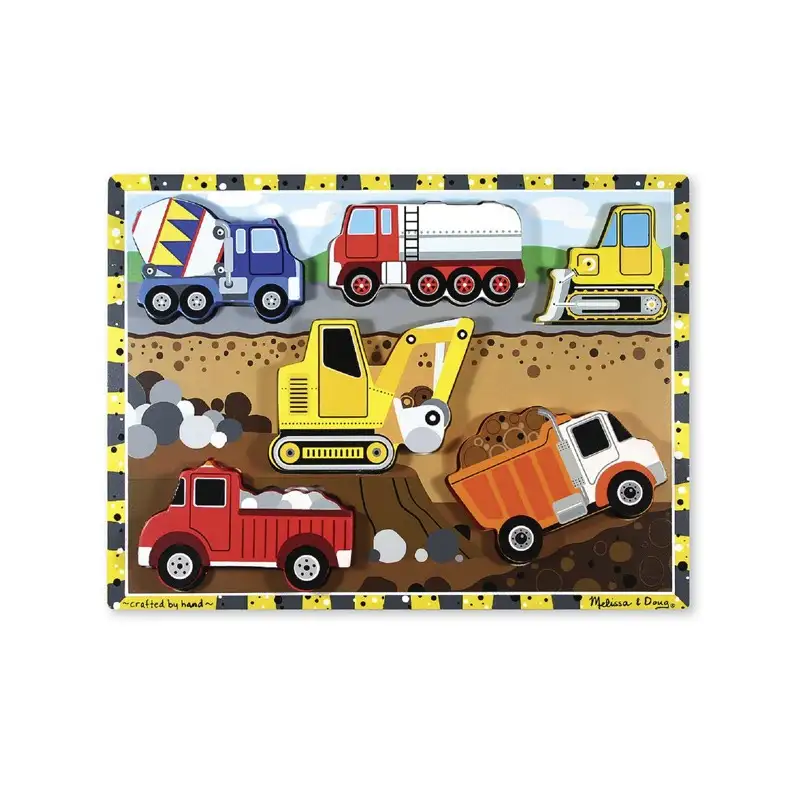Melissa & Doug Rompecabeza 3726 Construction