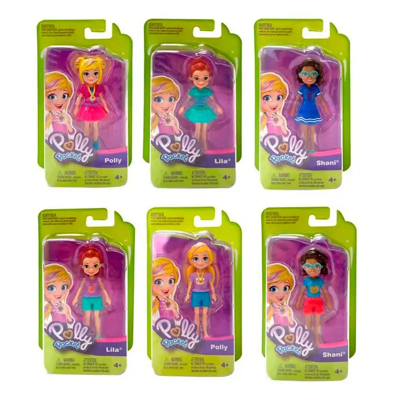 Mattel Polly Pocket Fwy19 Muñeca Con Moda Surtido 3