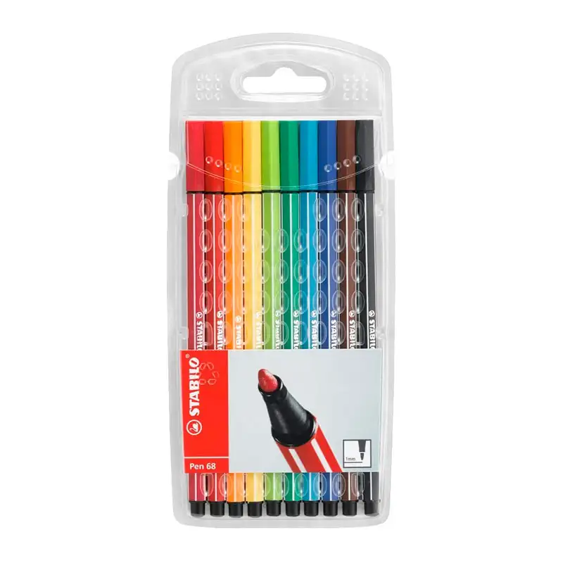 Stabilo 6810 Marcadores Pen 68 de 10 Colores