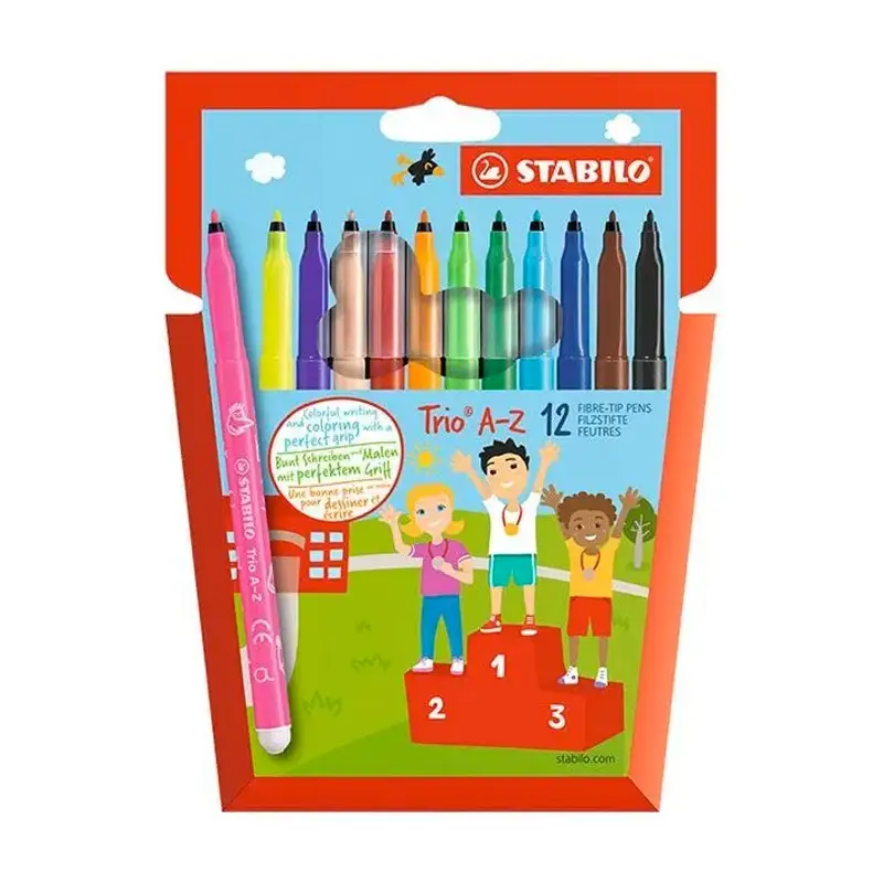 Stabilo 279/12 Marcador Trio De 12 Unidades