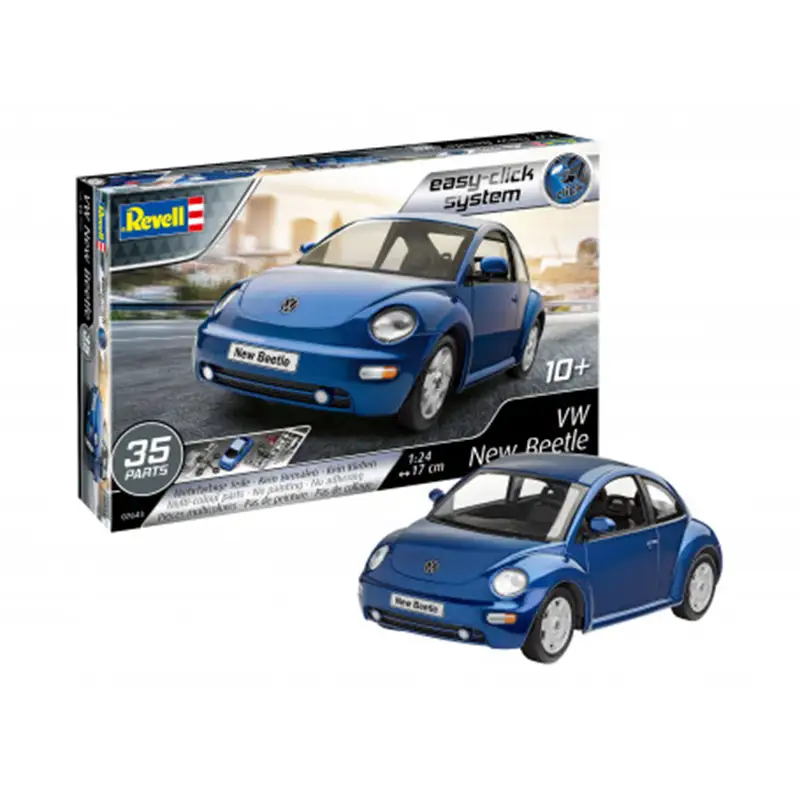 Revell Easy Click 7643 Vehiculo Volkswagen New Beetle Escala 1/24