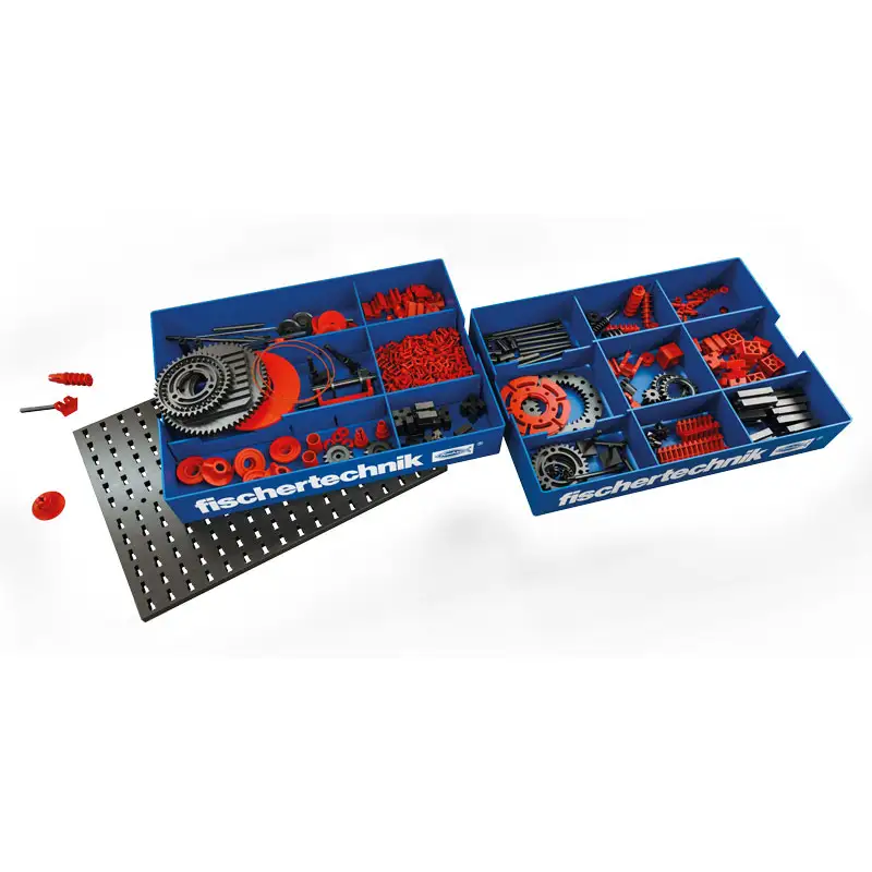 FISCHERTECHNIK Plus 554796 Set de Construccion Caja Creativa de Mecanica