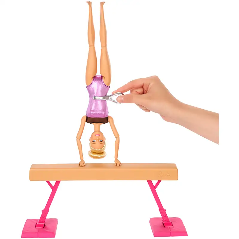 Mattel Barbie Gjm72 Set De Gimnasia