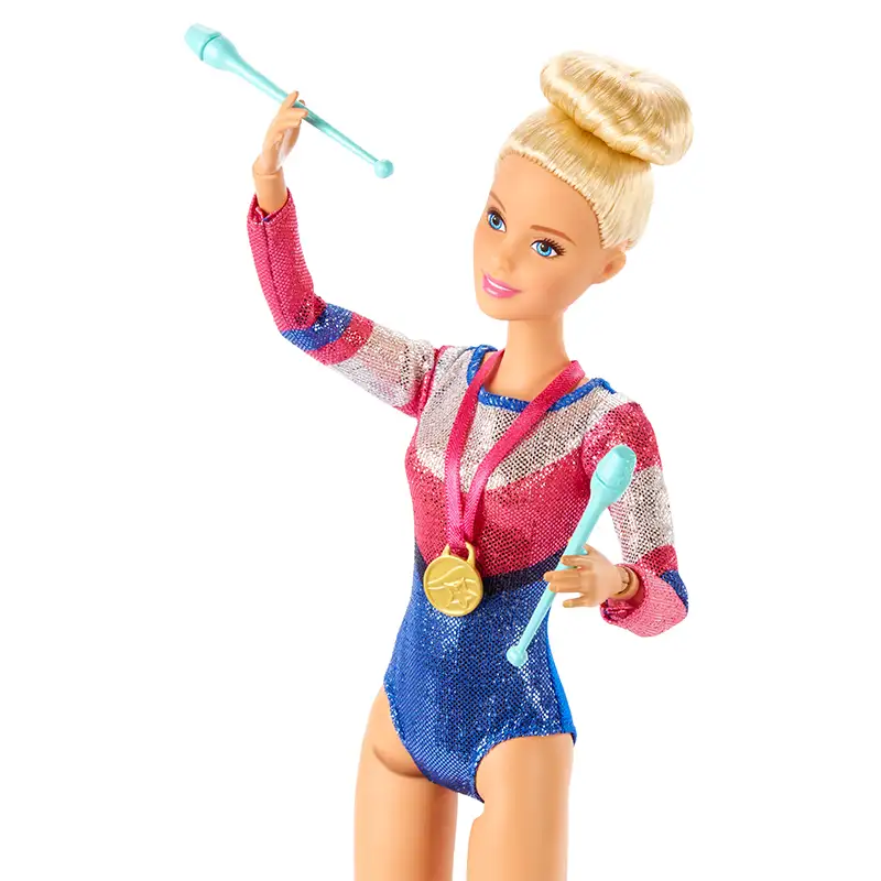 Mattel Barbie Gjm72 Set De Gimnasia