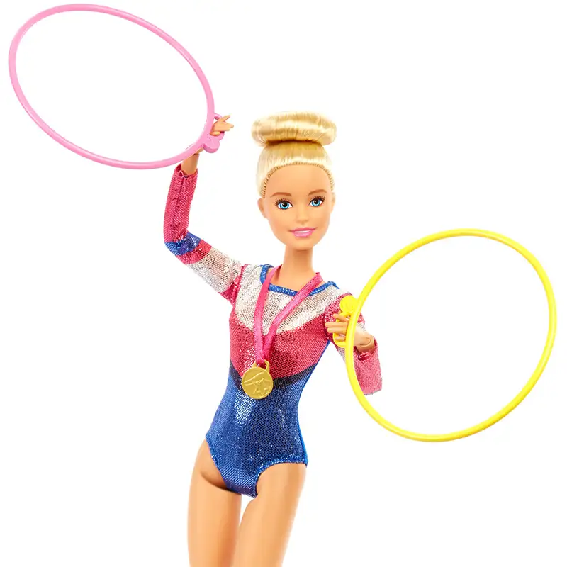 Mattel Barbie Gjm72 Set De Gimnasia