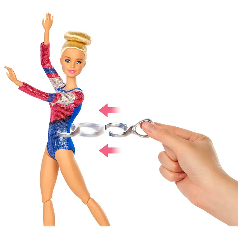 Mattel Barbie Gjm72 Set De Gimnasia