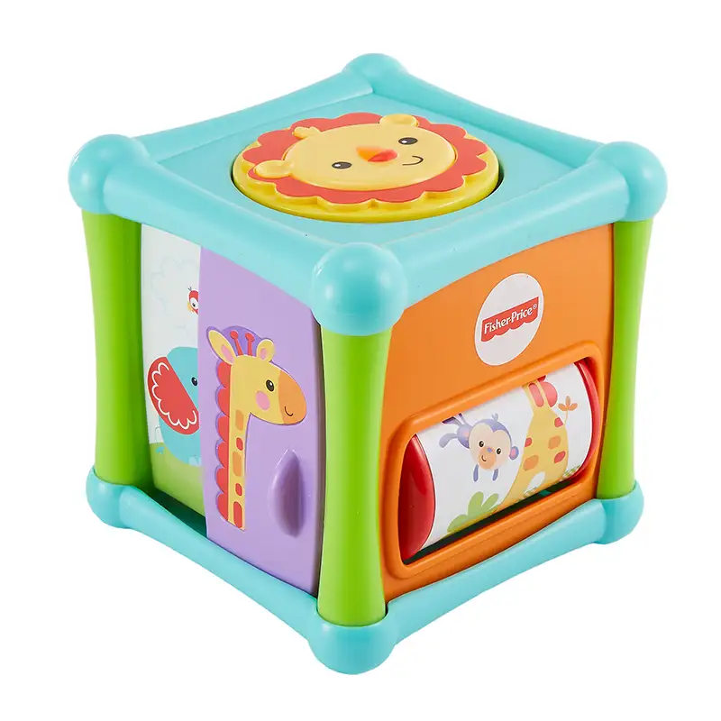 Mattel Fisher Price Bfh80 Cubo De Actividades De Animales