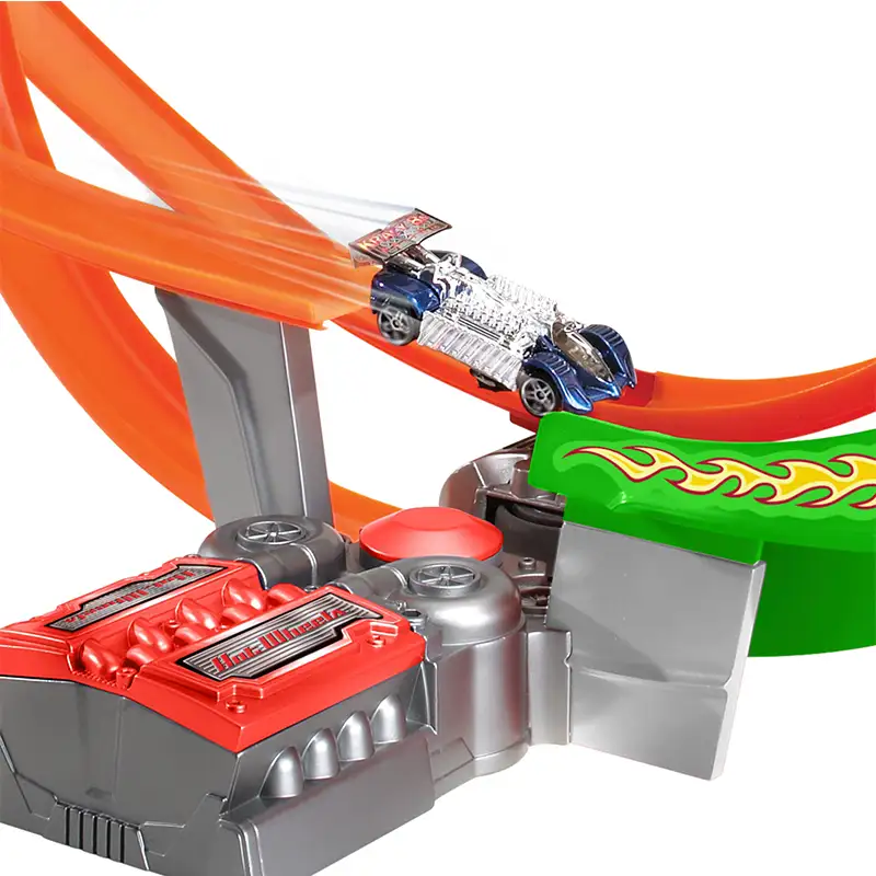 Mattel Hot Wheels Fcf18 Pista De Carreras Power Shift