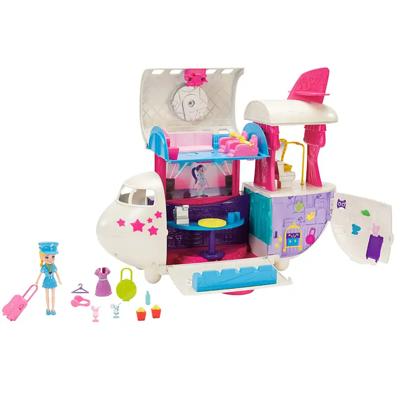 Mattel Polly Pocket Gkl62 Jet Privado De Polly