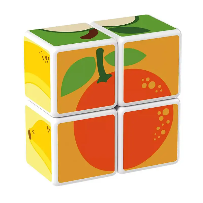 Geomag Magicube #131 Cubos Magneticos Fruta 7 Pcs