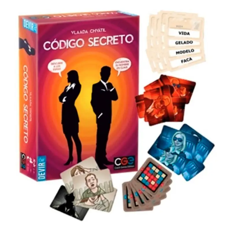 Devir Games 04D6 Juego De Mesa Codigo Secreto