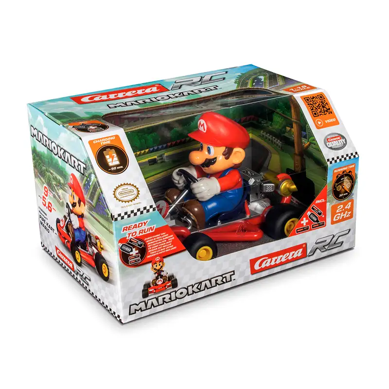 Carrera Rc 370200989 Pipe Cart V Mario Vehiculo De Control Remoto Mario Kart