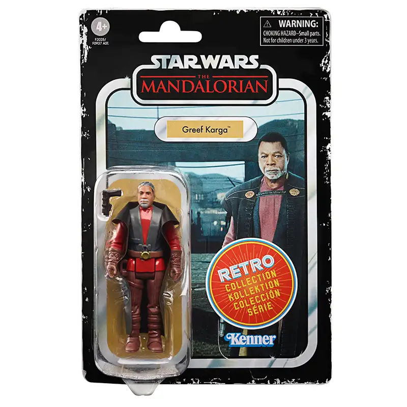 HASBRO Star Wars F0937 Figura de Accion The Mandalorian Greef Karga (ASST 2/7)