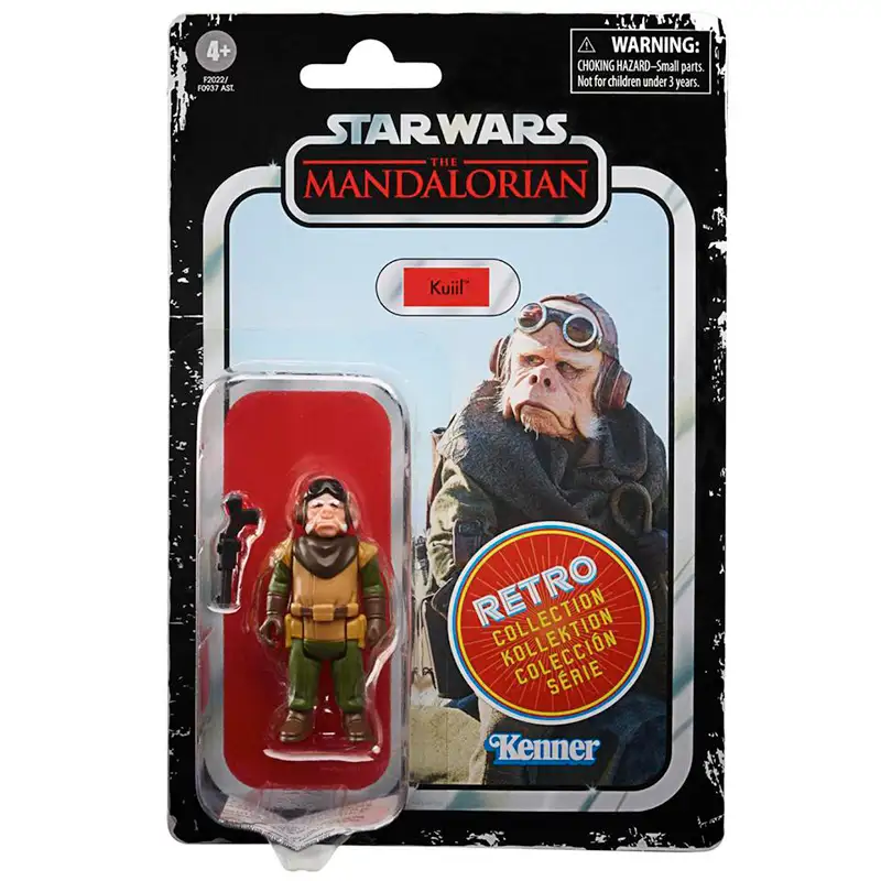 HASBRO Star Wars F0937 Figura de Accion The Mandalorian Kuiil (ASST 3/7)