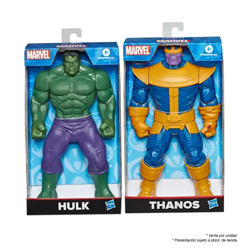 Hasbro Marvel Avengers E7821 Titan Heroe Figura De Accion Hulk/Thanos Surtido