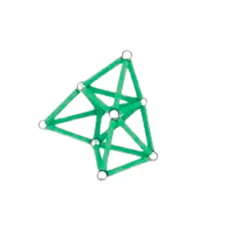 Geomag Classic #329 Set De Cubos Magneticos Glow 42 Pcs