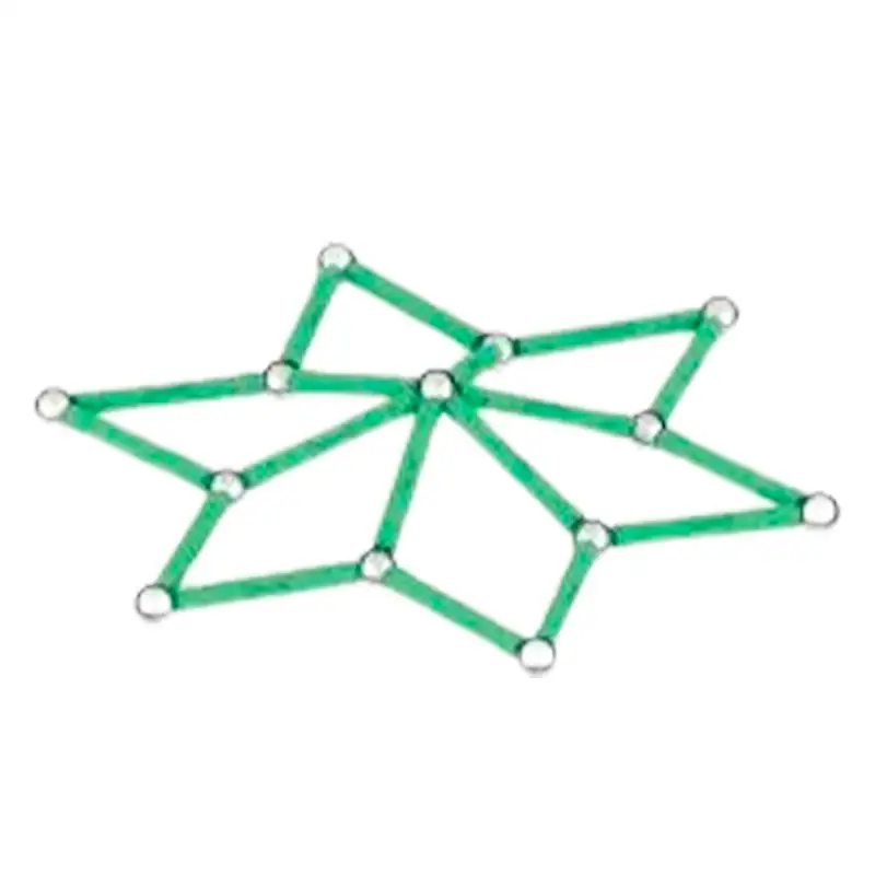 Geomag Classic #329 Set De Cubos Magneticos Glow 42 Pcs
