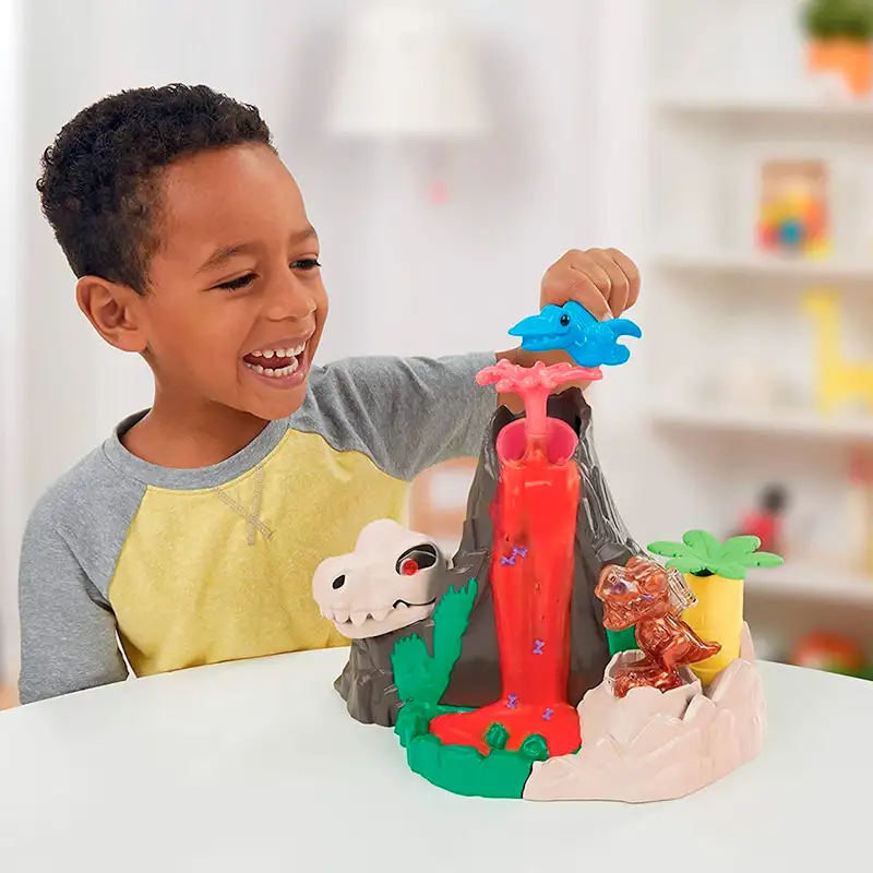 Hasbro Play-Doh F1500 Dino Crew Slime Lava Bones Island