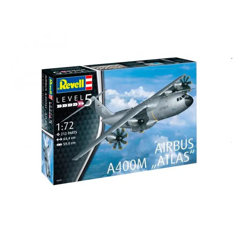RevellModel 3822 Avion Airbus A400M Atlas Raf Escala 1/72
