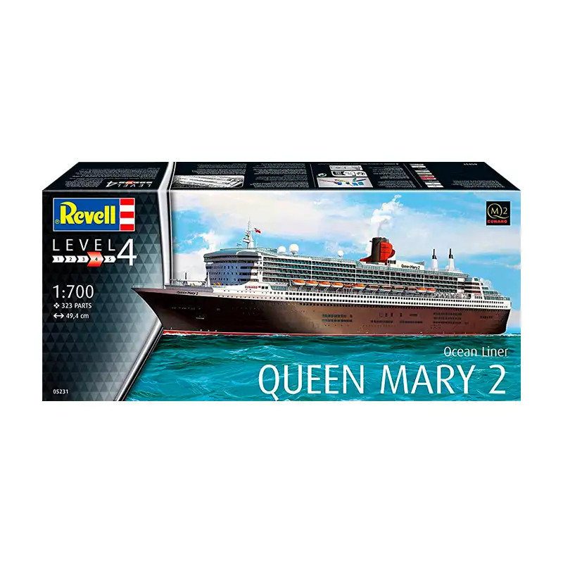 RevellModel 05231 Model Queen Mary Ii Escala 1/700