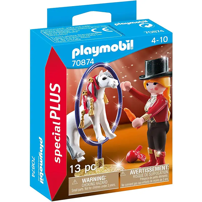 Playmobil Special Plus 70874 Entrenador De Caballos