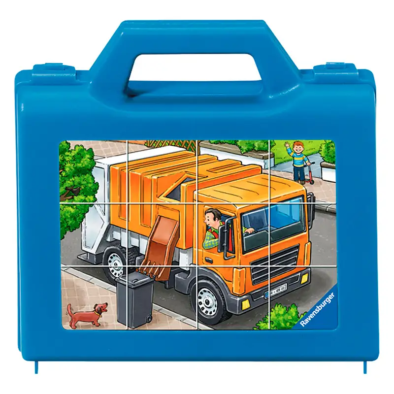 RAVENSBURGER Rompecabezas Para Nios 74068 mis vehiculos favoritos 12 Piezas