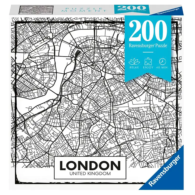 RAVENSBURGER Rompecabezas 129638 la Vida en la gran Ciudad 200 Piezas
