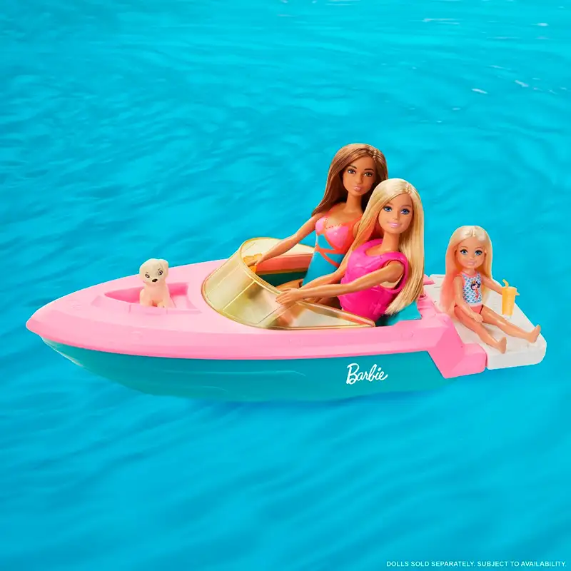 Mattel Barbie Grg30 Muñeca Con Estate Lancha