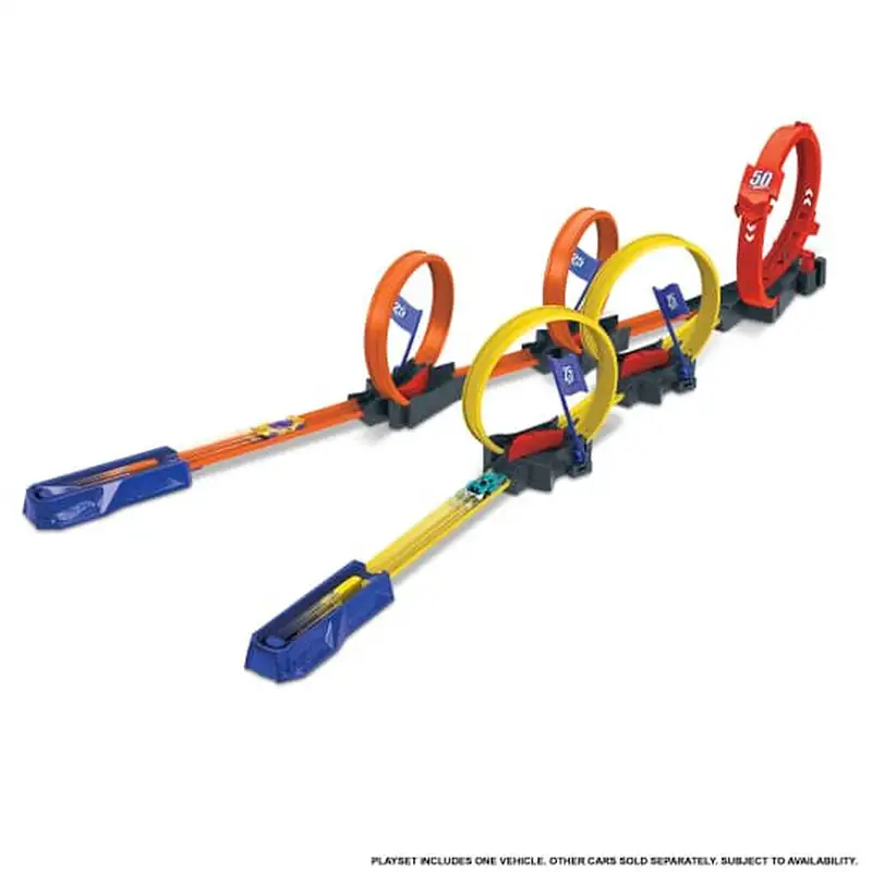 Mattel Hot Wheels Hdr83 Juego De Accion Multi - Loop Raceoff