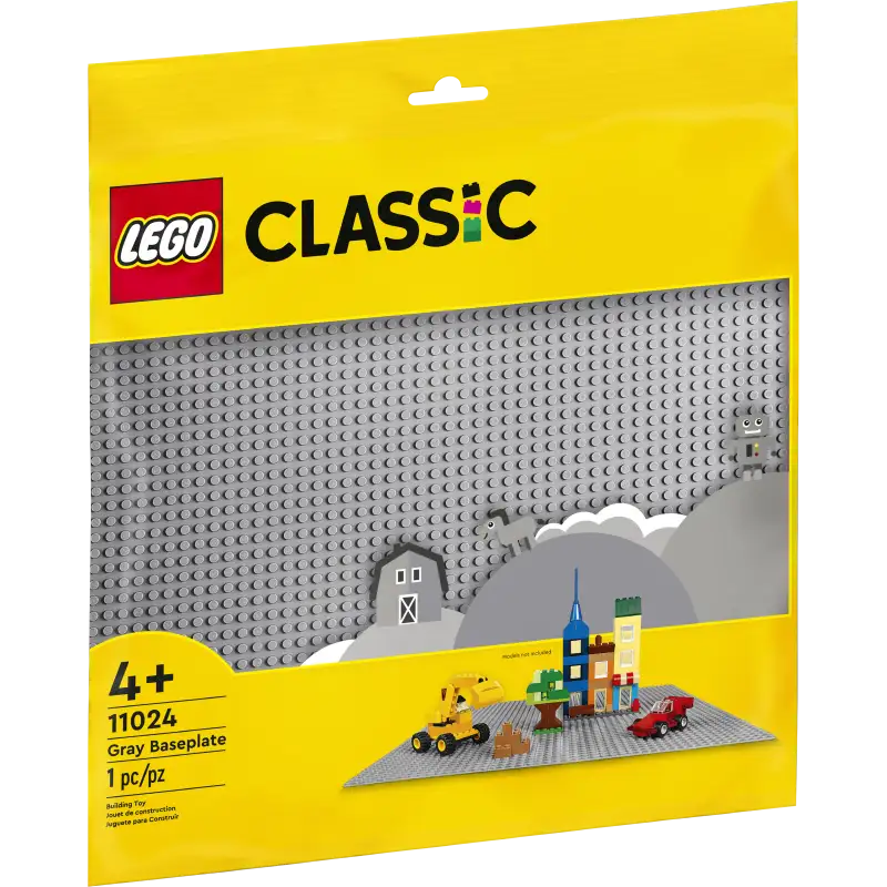 Lego Classic 11024 Placa Base Gris