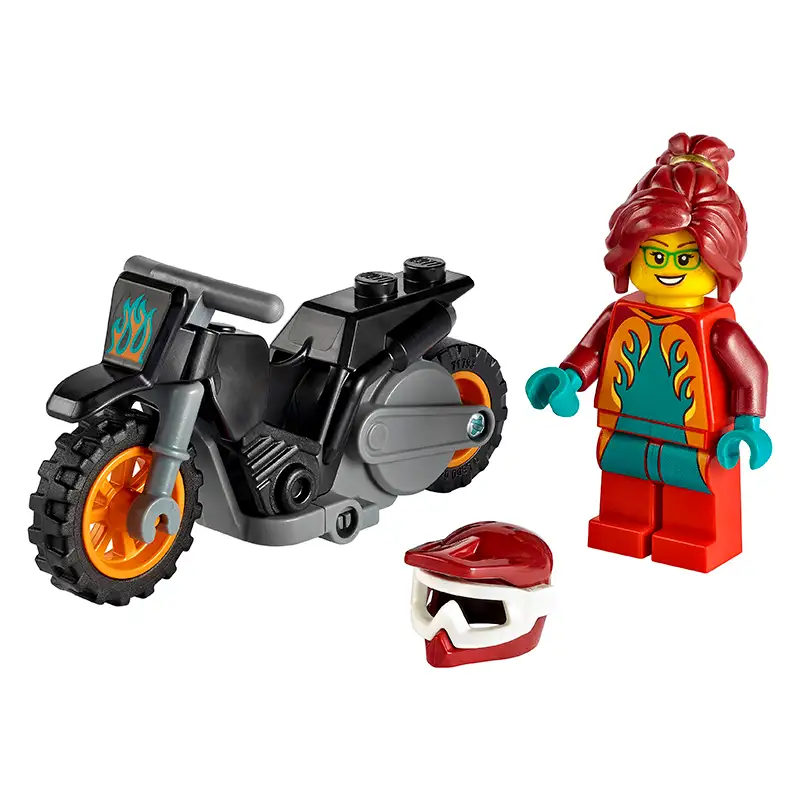 Lego City Bicicleta De Fuego
