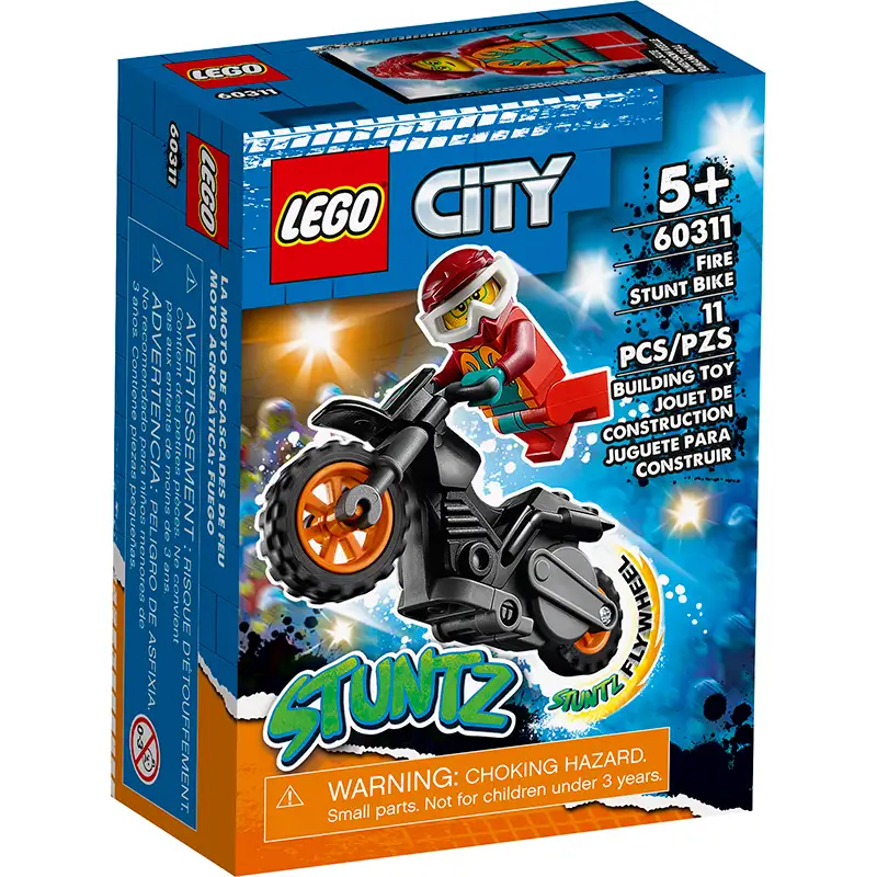 Lego City Bicicleta De Fuego