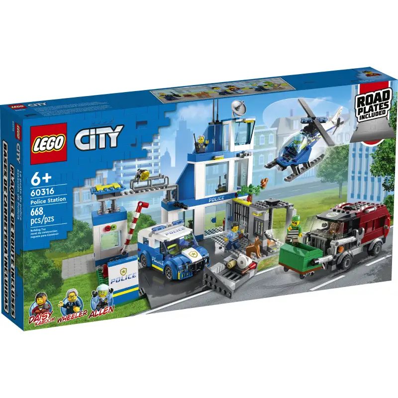 Lego City 60316 Estacion De Policia