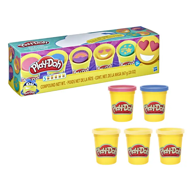 Hasbro Play-Doh F47155L00 Colores Y Felicidad 5 Pack