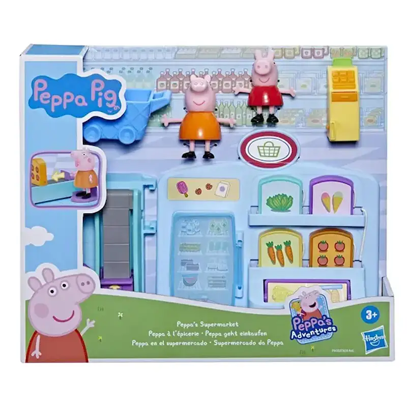 HASBRO Peppa Pig Experiencias Cotidianas Ast Supermercado Y Acuario